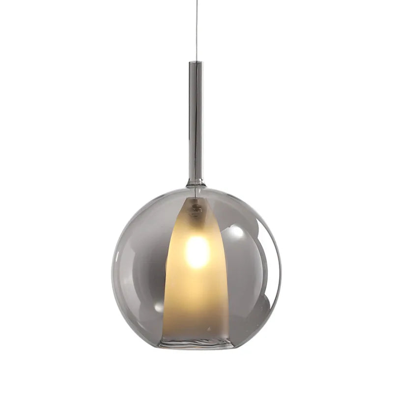 Afralia™ Nordic Glass Pendant Lights for Bedroom Kitchen Salon Plafond Chandeliers