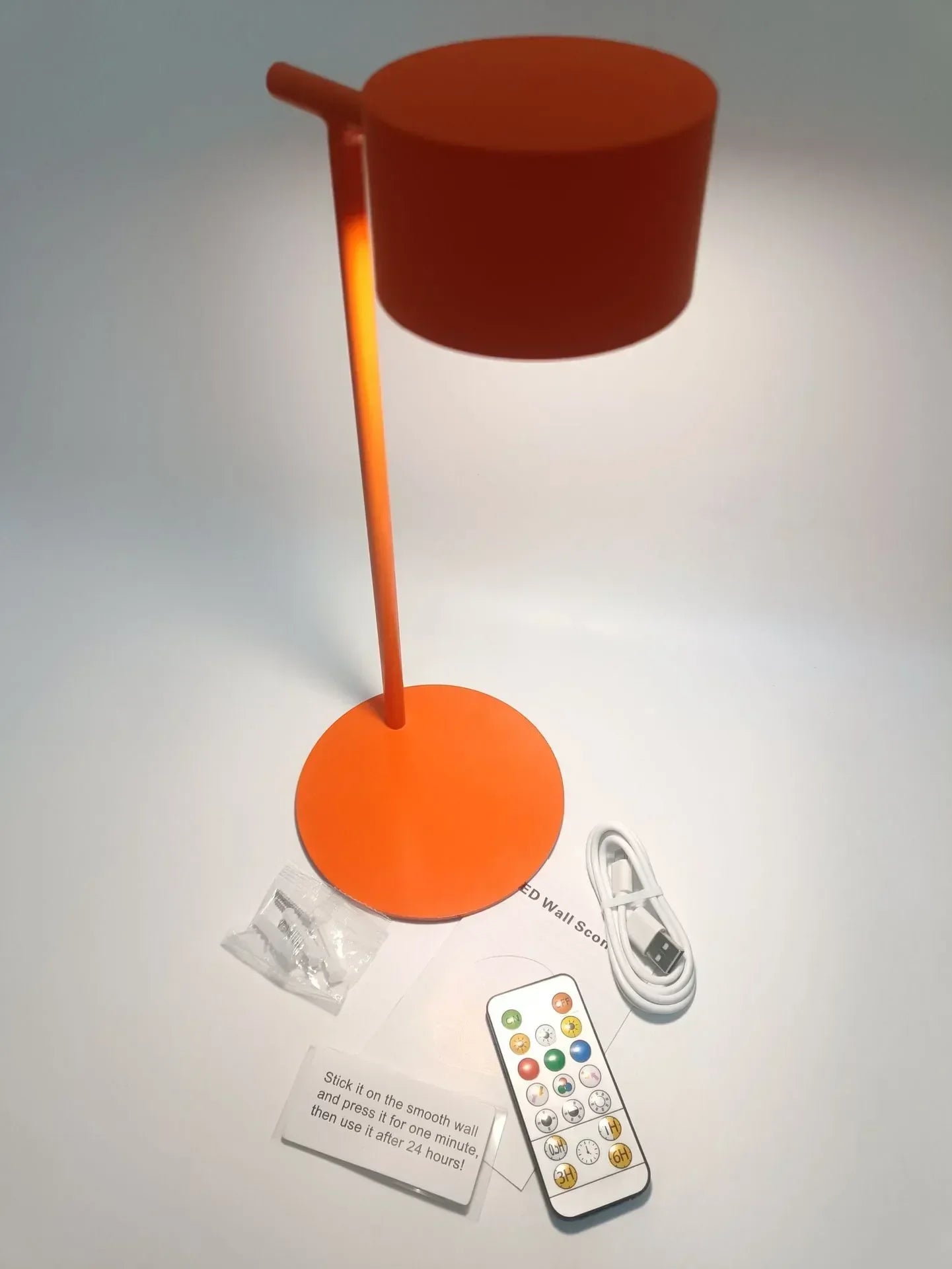 Afralia™ RGB Desk Lamp: Portable, Magnetic, Rechargeable, 360° Rotation, Wall Mount, Reading Light