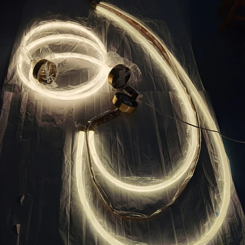 Afralia™ Modern LED Pendant Lamp for Dining Table Island Lighting