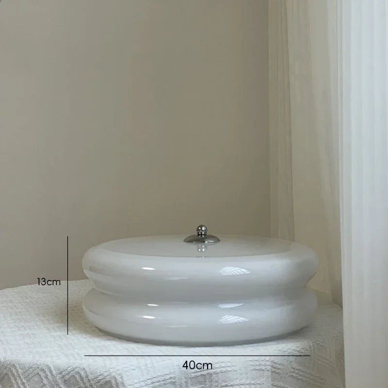 Afralia™ Glass Ceiling Bauhaus Down Light for Living Room, Dining Room, Bedroom