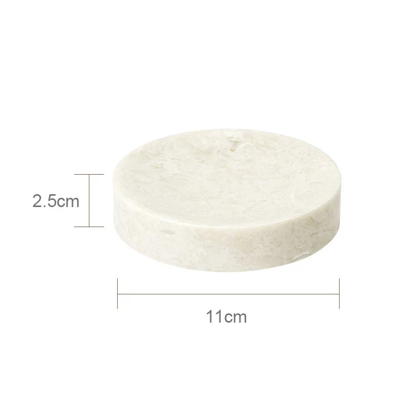 Afralia™ Marble Bathroom Accessories Set