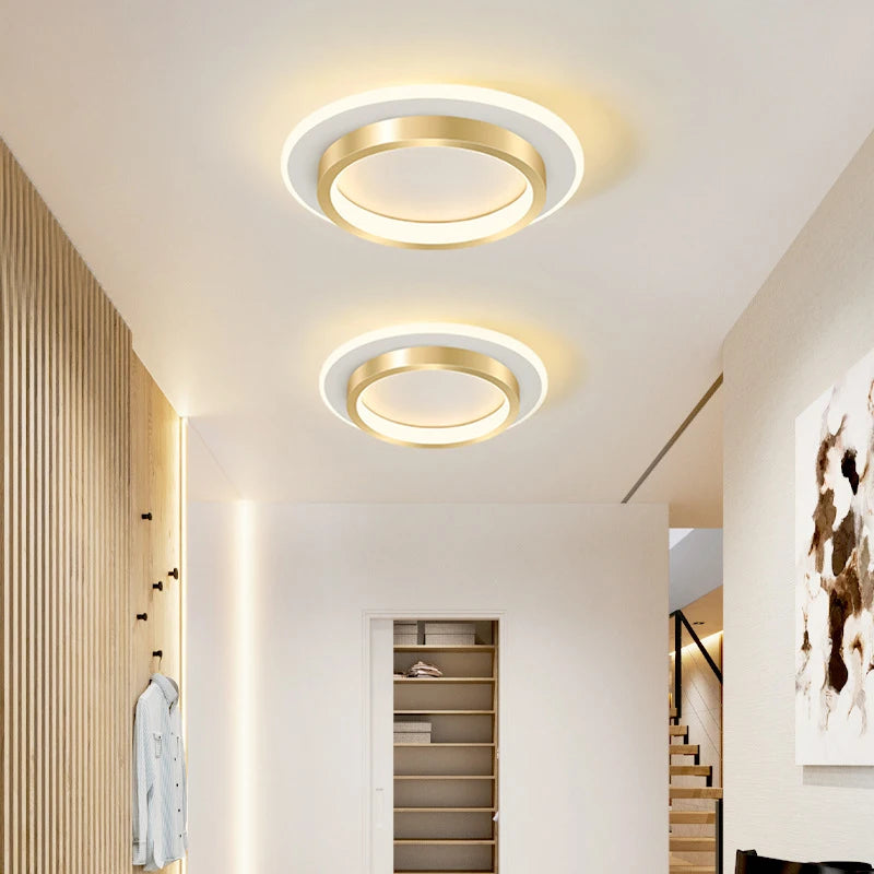 Afralia™ Modern LED Aisle Ceiling Light Chandelier - Stylish Illumination for Every Space