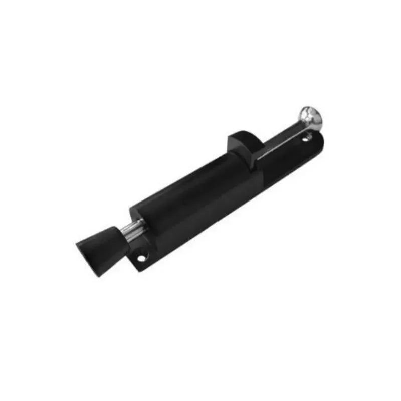 Afralia™ Stainless Steel Telescopic Door Stopper - Spring Loaded Step-On Holder