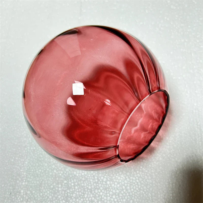 Afralia™ Stained Glass Ball Pendant Lamp for Elegant Wall Décor