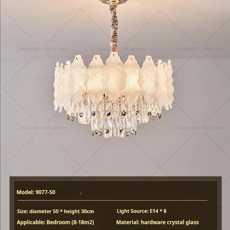 Afralia™ Crystal Chandelier: Modern Elegance for Living Room, Bedroom - High-End Luxury Lighting