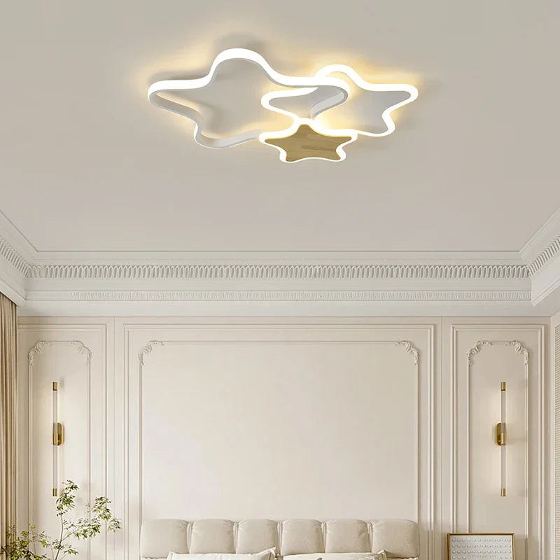 Afralia™ LED Chandeliers Modern Indoor Lighting Dimmable Luster Fixture for Home Decor