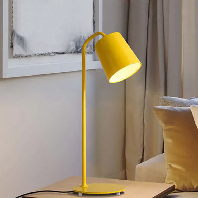 Afralia™ Modern Art LED Table Lamp for Children's Bedside, Warm Home Decor Night Light