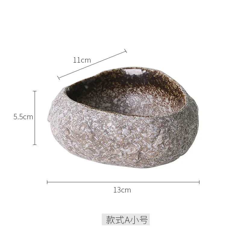 Afralia™ Ceramic Dessert Sashimi Ice Cream Snack Sushi Plate Dinner Serving Fruit Tray