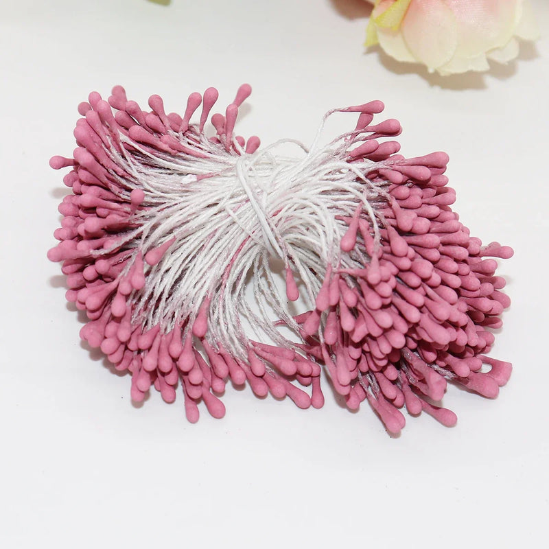 Afralia™ Mini Stamen Artificial Flowers for Wedding Party Home Decoration DIY Scrapbook