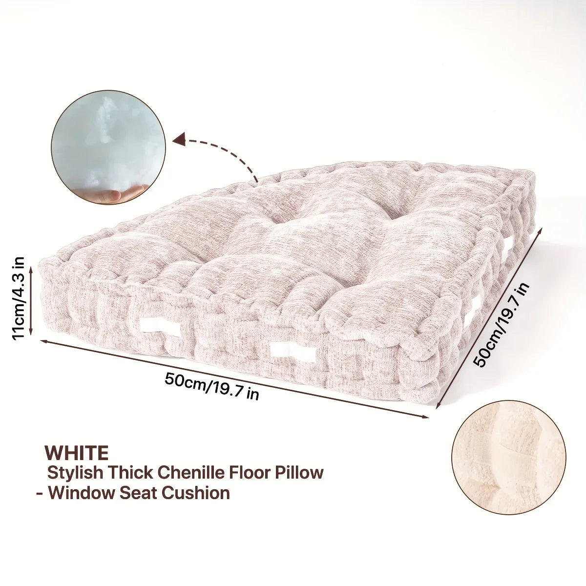 Afralia™ Triangle Cushion: Reading Pad for Chair, Floor, Sofa, Outside - Insert Included