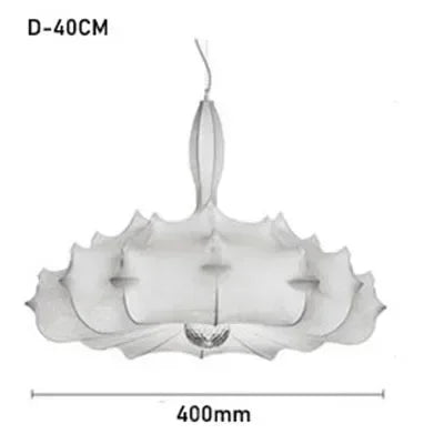 Afralia™ Silk Cocoon Pendant Light for Living Room Bedroom Dining Decor