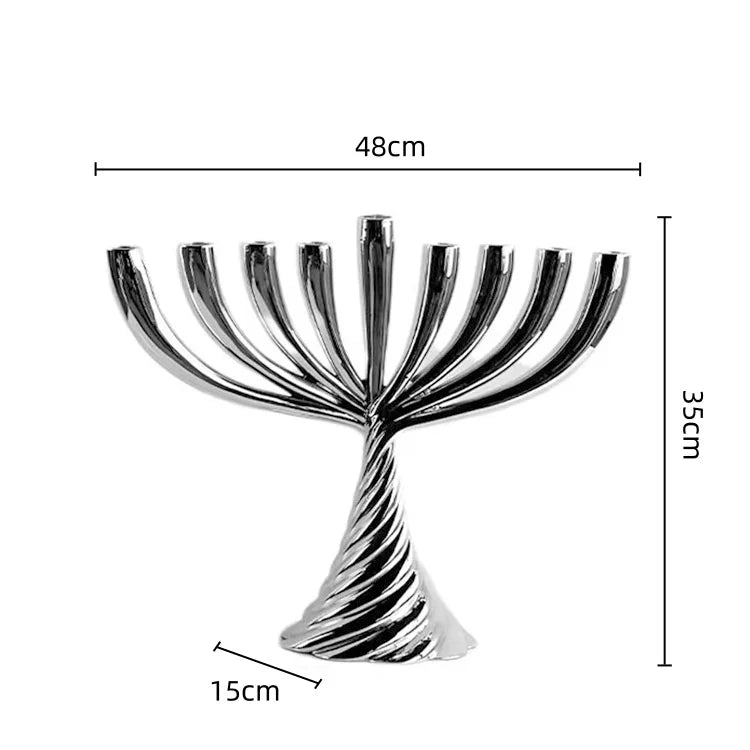 Afralia™ Gold Geometric Twist Candle Holder Set for Stylish Home Decor