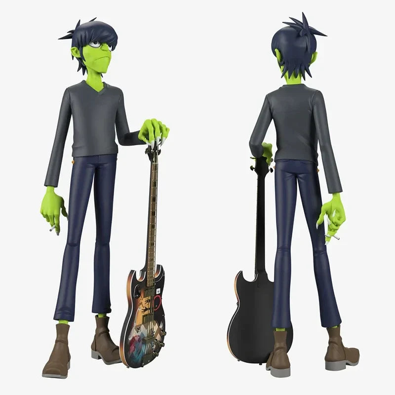 Afralia™ Gorillaz Band Resin Action Figure Set - 2D Noodle Murdoc Russel Model Dolls