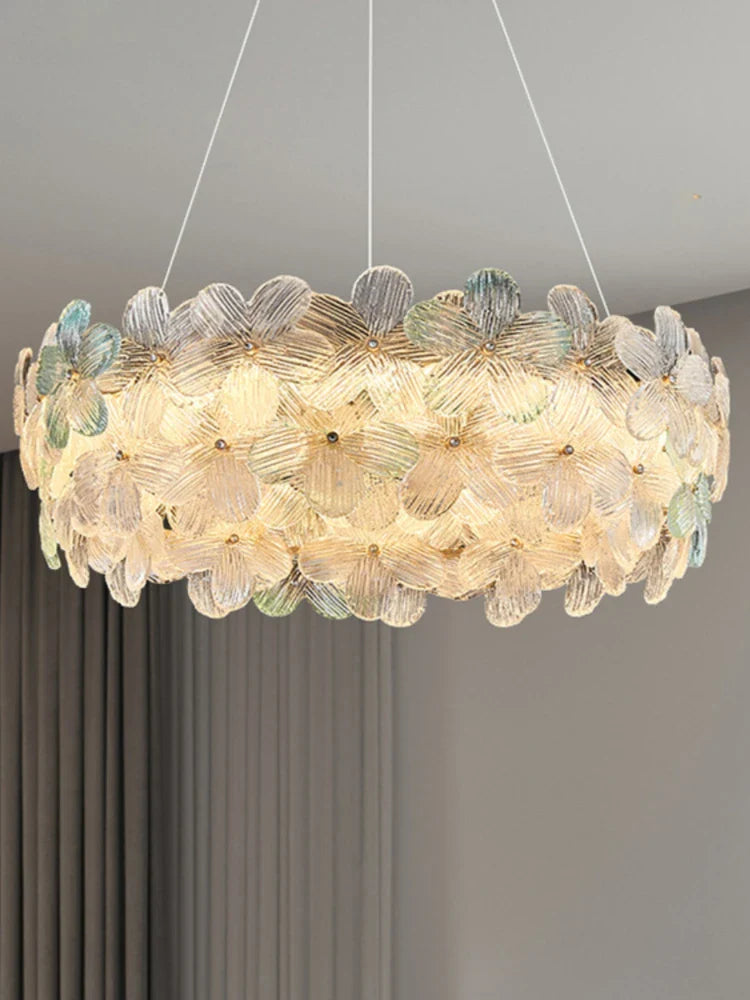 Afralia™ Crystal Chandelier Ceiling Light for Living Room Bedroom Restaurant Hotel and Villa