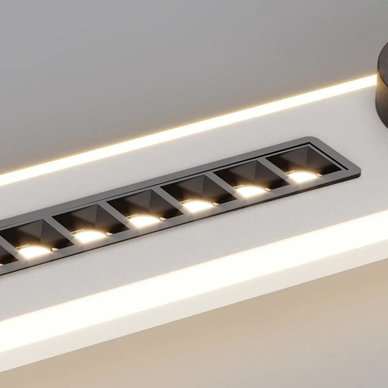 Afralia™ LED Corridor Chandeliers with Spotlights - Creative Entry Porch Lighting