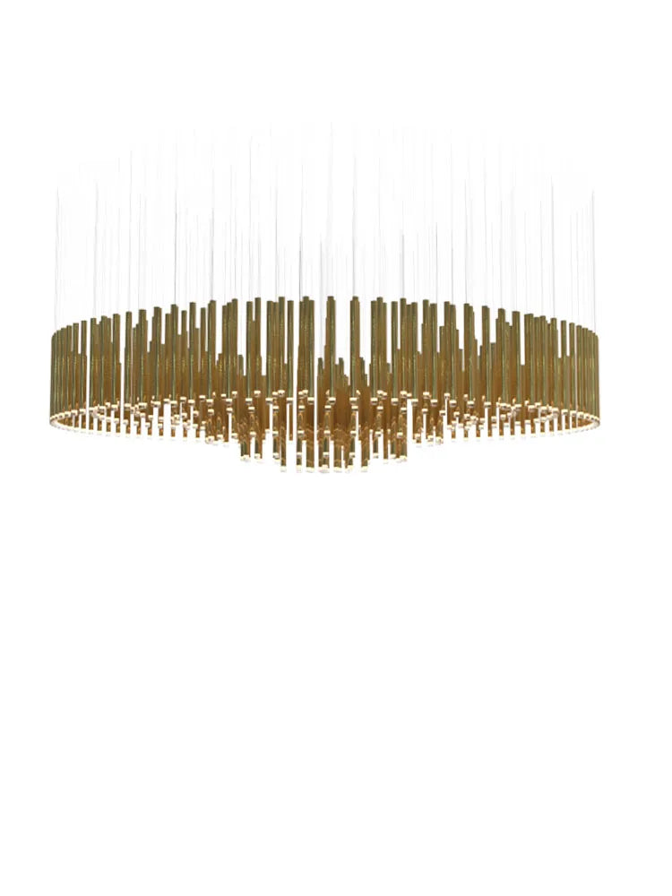 Afralia™ LED Chandelier: Custom Hotel Lobby Lighting Solution