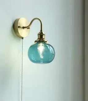 Afralia™ Ceramic Wall Lamp with Knob Switch - Home Lighting