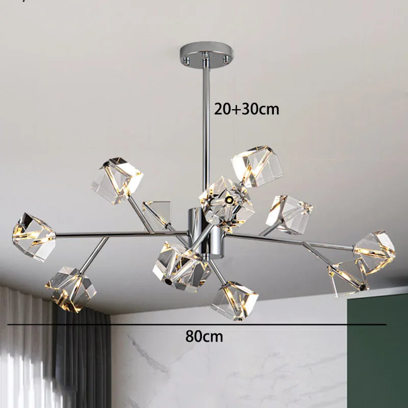 Afralia™ Modern Pendant Chandelier for Dining Room Ceiling Lighting
