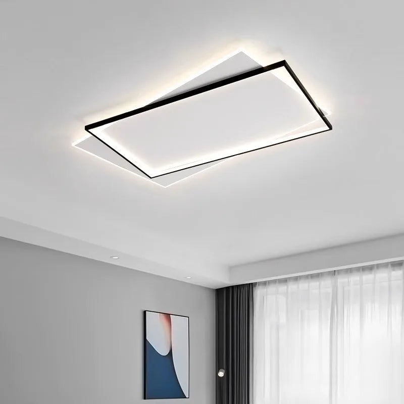 Afralia™ Nordic LED Ceiling Lamp for Living Room Bedroom Study Indoor Decor