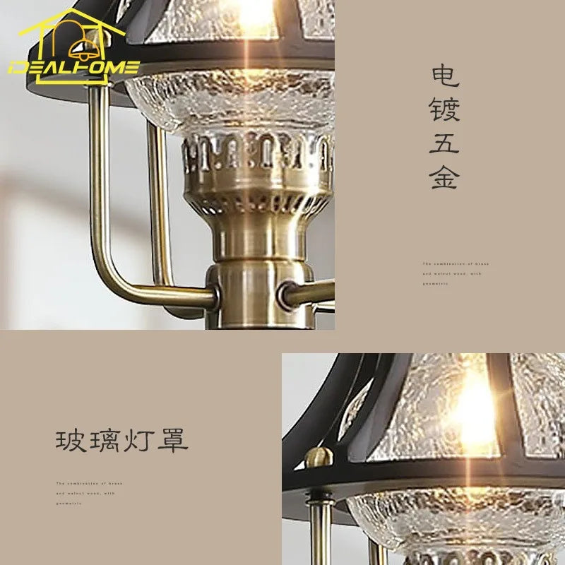 Afralia™ Vintage Medieval Kerosene Pendant Lights | Retro Industrial LED Hanging Lamp