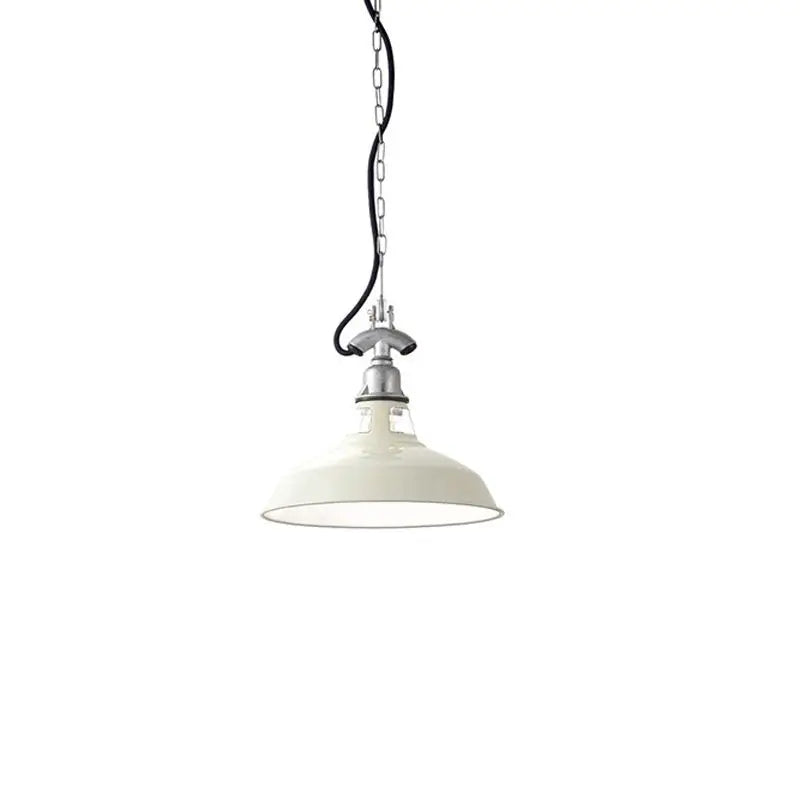 Afralia™ Vintage Industrial Style Green Lampshade for Living Room, Dining Room, and Bedroom