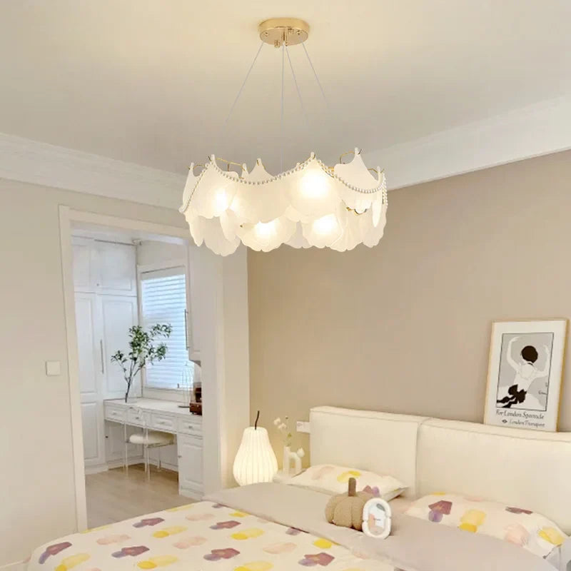 Afralia™ LED Ceiling Chandelier Light Hanging Lamp for Living Room Home Decor