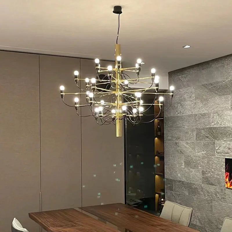 Afralia™ Modern LED Ceiling Chandelier for Luxury Home Decor