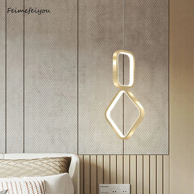 Afralia™ LED Pendant Light: Modern Indoor Lighting for Living Room, Dining, and Bedroom