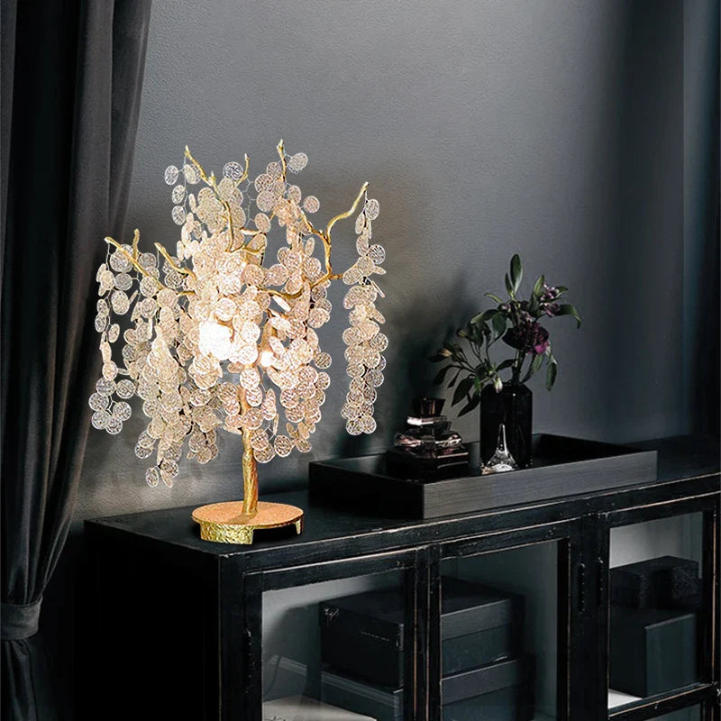 Afralia™ Crystal Tree Branch Floor Lamp