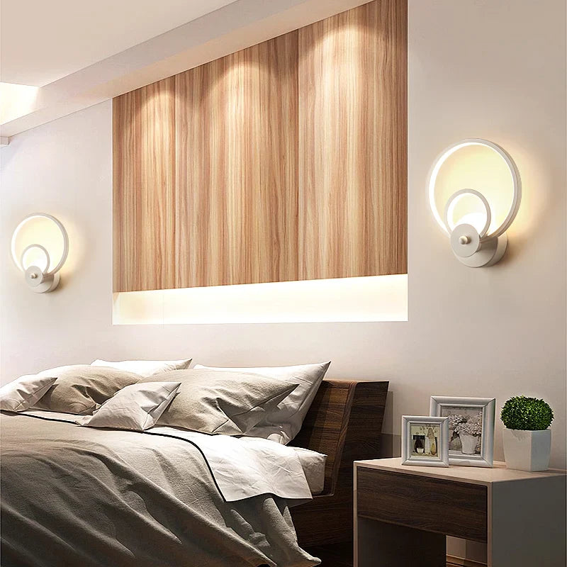 Afralia™ Nordic LED Wall Lamp for Bedroom and Living Room.