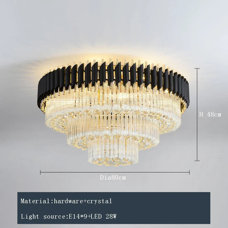 Afralia™ Luxury Nordic LED Rectangular Ceiling Light for Living Room