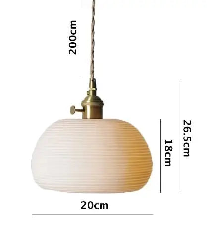 Afralia™ Glass Pendant Lights for Bedroom Dinning Living Room Lighting Fixtures