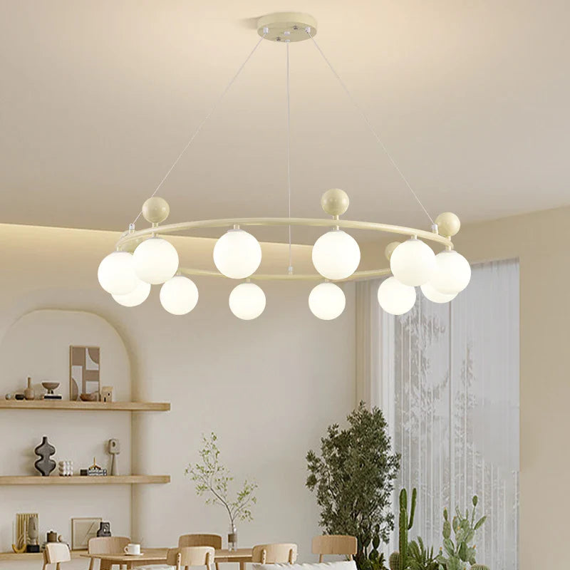 Afralia™ LED Chandelier Lights 8-12 Heads Indoor Lighting Fixture for Home Decor