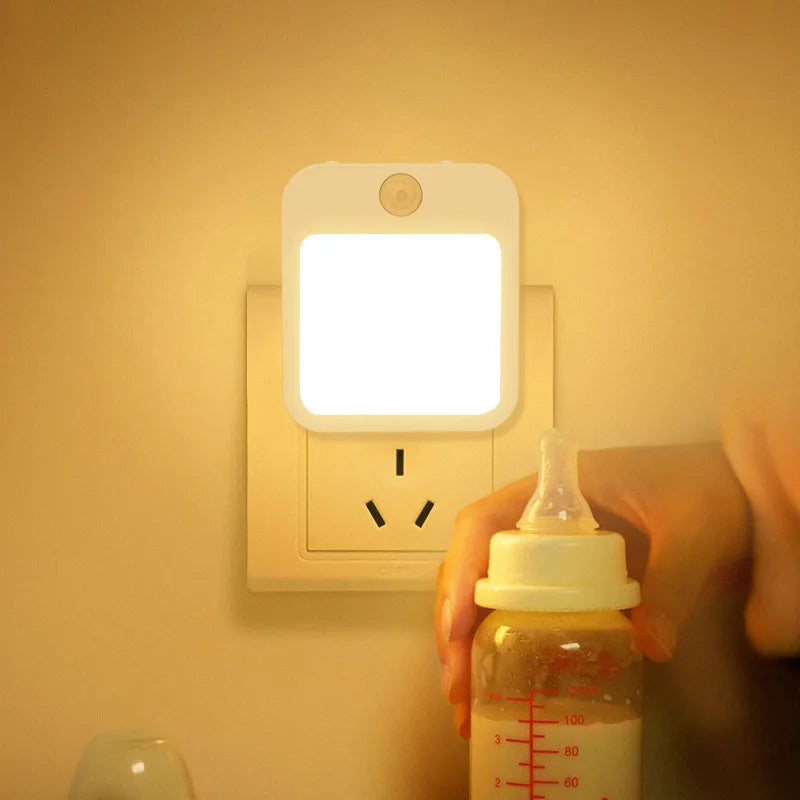 Afralia™ Motion Sensor LED Night Light for Bedside Table Bedroom