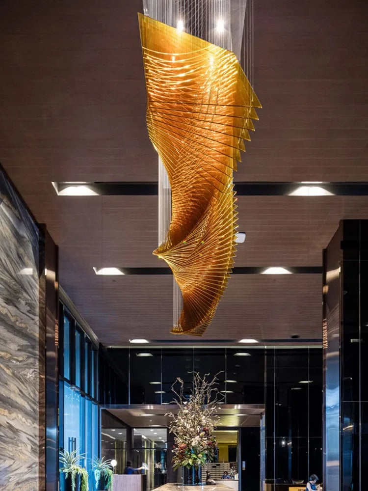 Afralia™ Designer Chandelier for Dining, Bar, & Hotel Lobby