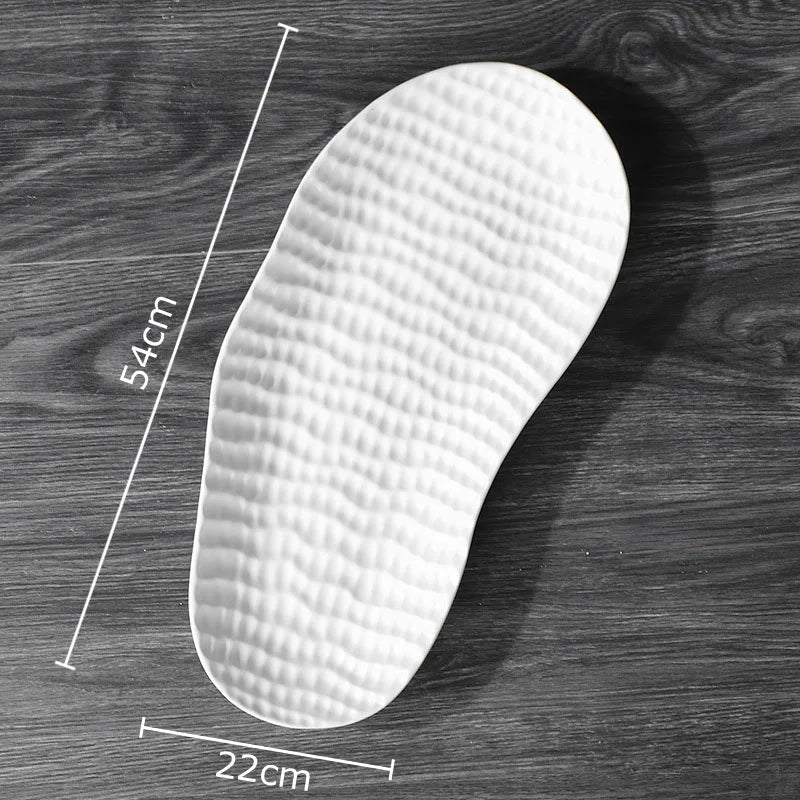 Afralia™ Ceramic Fruit Bowl Tray for Snacks & Desserts