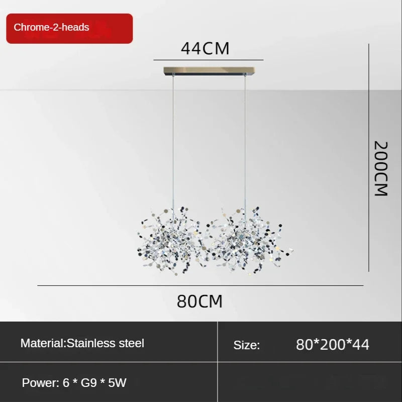 Afralia™ Modern Industrial Chandelier Bar Pendant Lamp for Stylish Living Room Decor