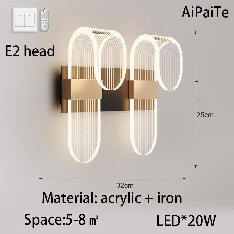 Afralia™ Acrylic Lustre Chandelier for Living Room, Bedroom, Kitchen - Hanging Ceiling Lamps