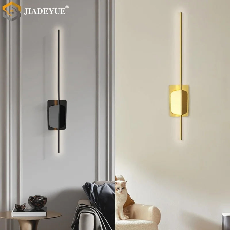 Nordic LED Wall Lamp for Living Room and Bedroom by Afralia™ - Modern Minimalist Design