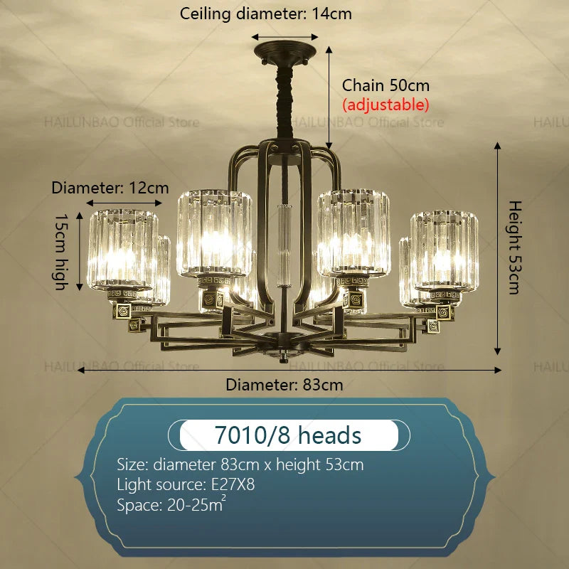 Afralia™ Crystal Luxury Chandelier: Modern & Creative Lighting for Living Room, Bedroom, and Restaurant