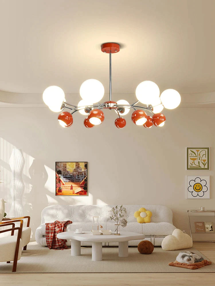 Afralia™ Cream Living Room Pendant Lamp Magic Bean Restaurant Medieval Bedroom Light