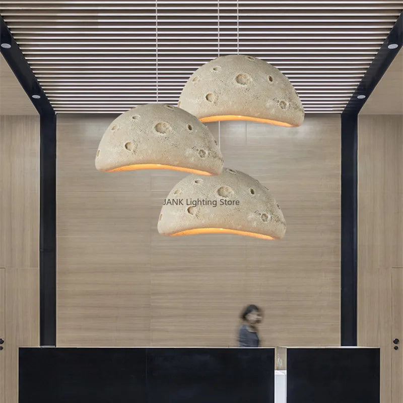 Afralia™ Minimalist Wabi-sabi LED Ceiling Chandelier for Home Decor