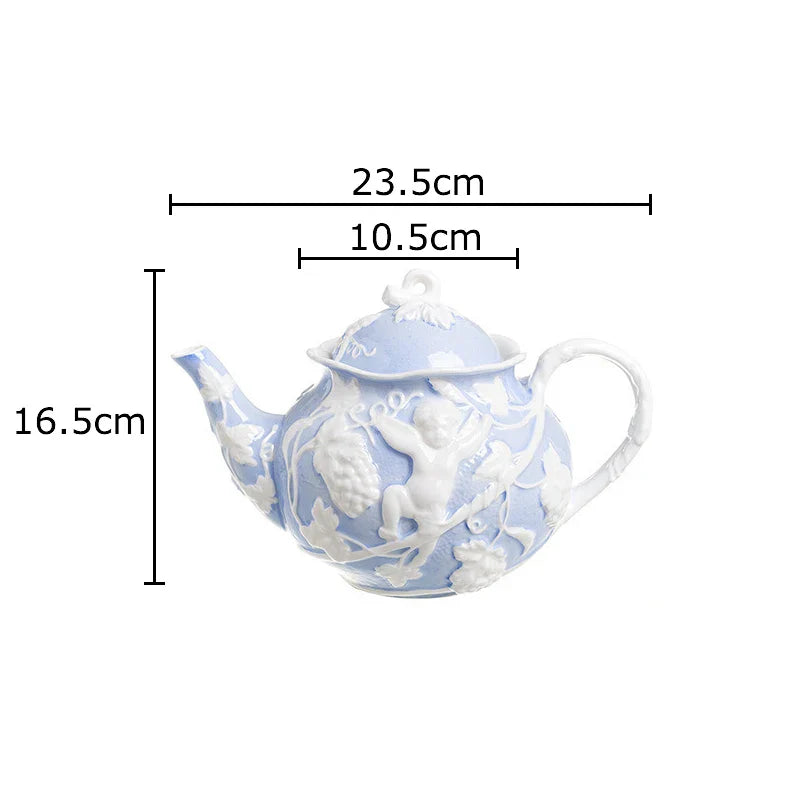 Afralia™ Angel Figures Ceramic Dining Set&Mug Collection