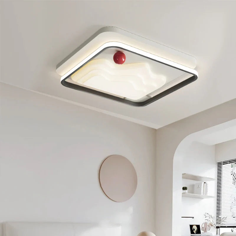 Afralia™ Modern LED Ceiling Lights for Home Living Room Bedroom Aisle Indoor Decor
