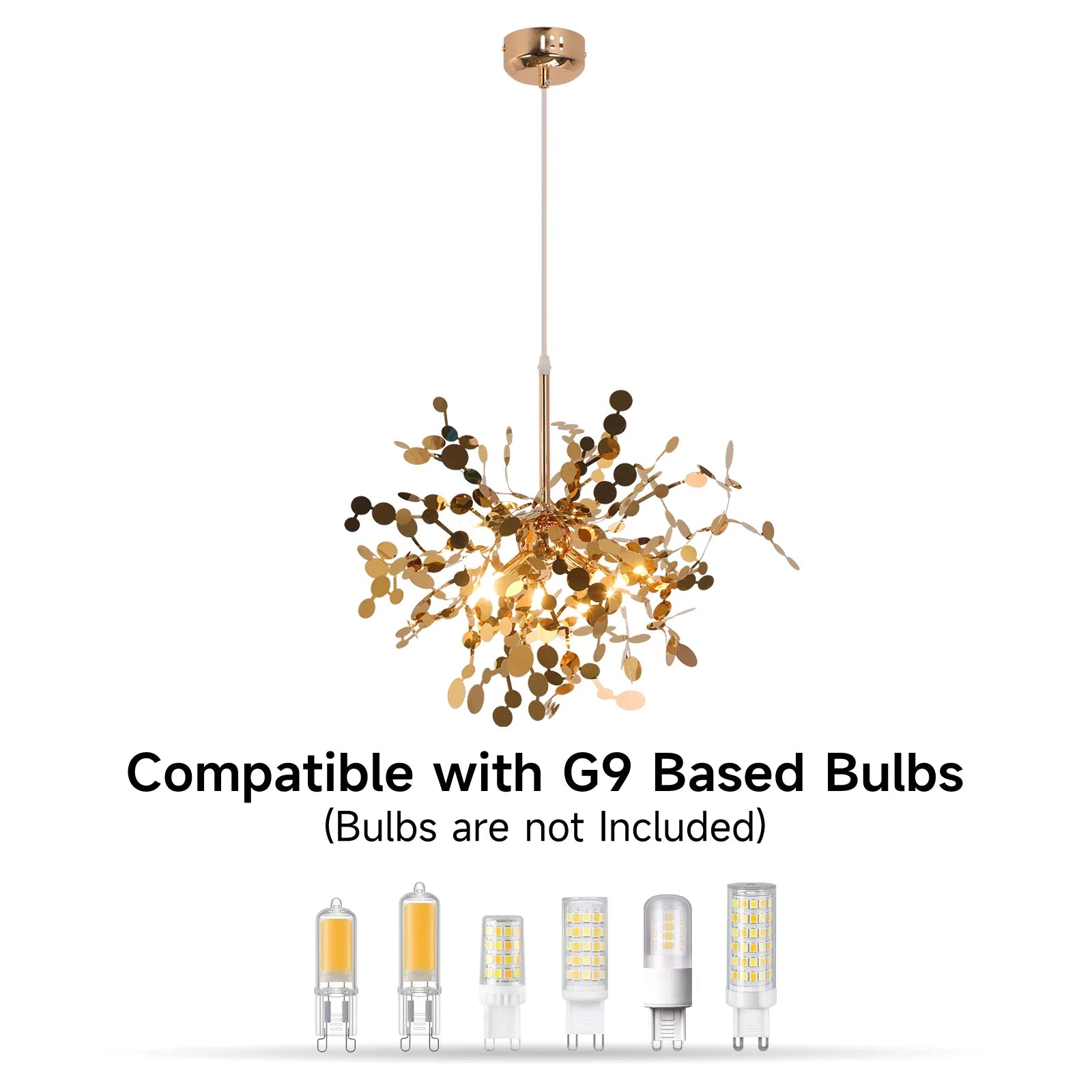 Nordic Dandelion Chandelier by Afralia™ - Modern Ceiling Lamp for Living Room Dining Decor
