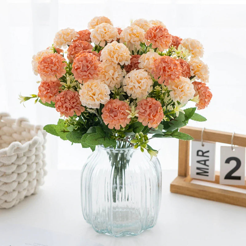 Afralia™ Chrysanthemum Silk Flowers for Christmas Wedding Home Decor