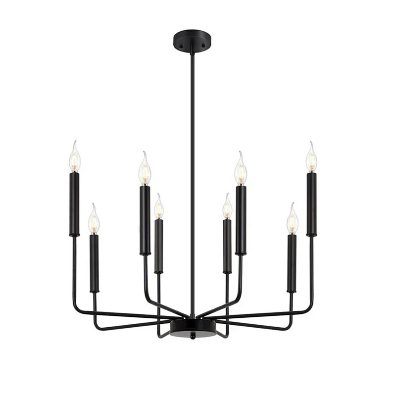 Afralia™ Industrial Retro Chandelier for Dining Room and Kitchen Lighting