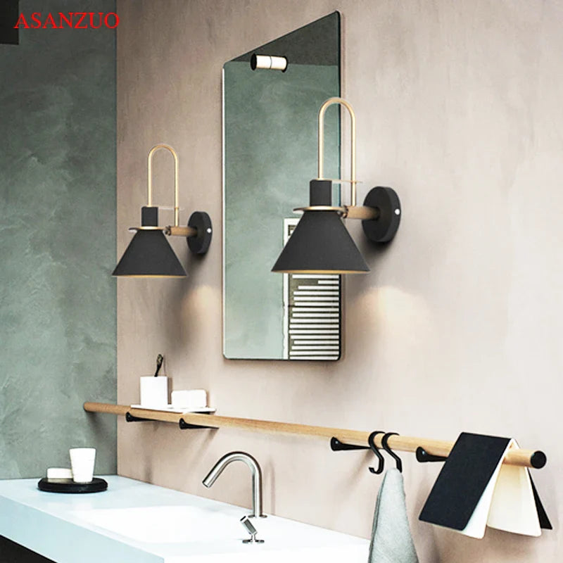 Nordic Macaron Wall Sconces by Afralia™ for Modern Home & Bedroom Decor