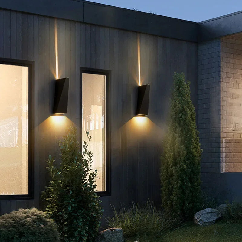 Afralia™ Space Wheel Waterproof Sconce Outdoor Home Decor Lights - 12W Brightness