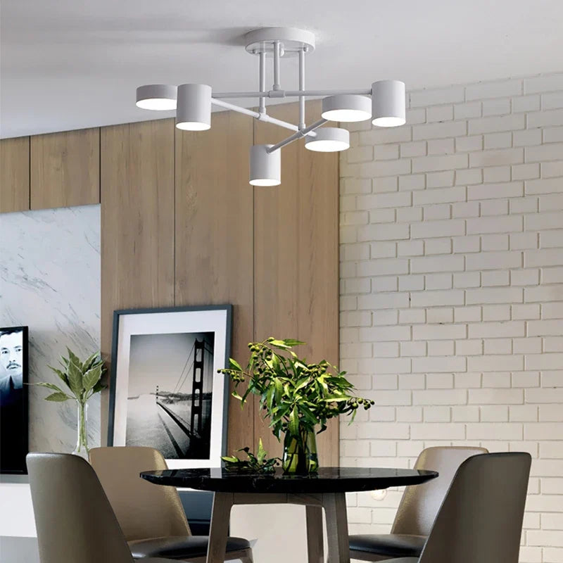 Afralia™ Nordic LED Ceiling Lights Modern Living Room Lamp AC220V
